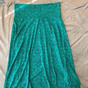 Azure skirt